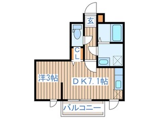 メリディアンなないろの里弐番館の物件間取画像